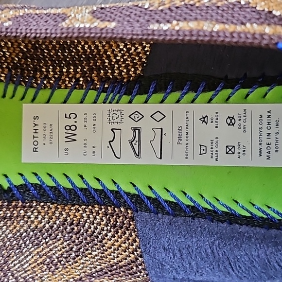 Rothys Lounge Loafer in Metallic Cat size 8.5 - Picture 6 of 10